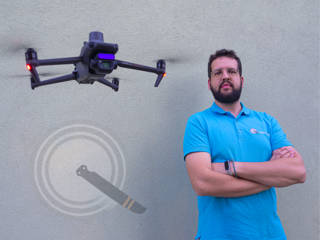 Pilota drone con certificazioni ed esperienza sul campo