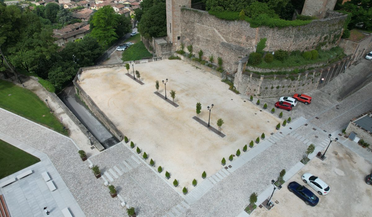 Volta Mantovana riqualificazione piazza