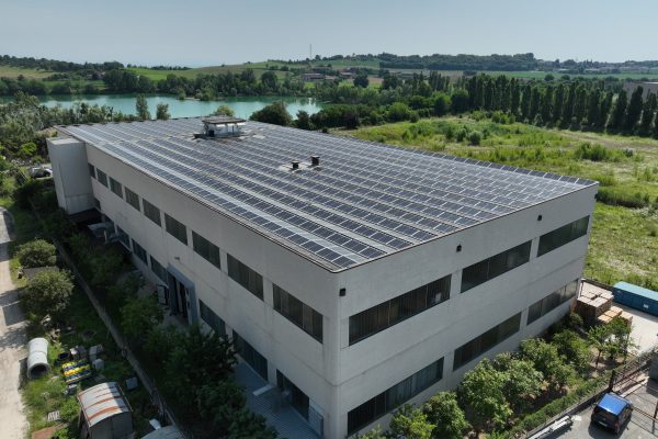 Ripresa aerea esterna stabilimento