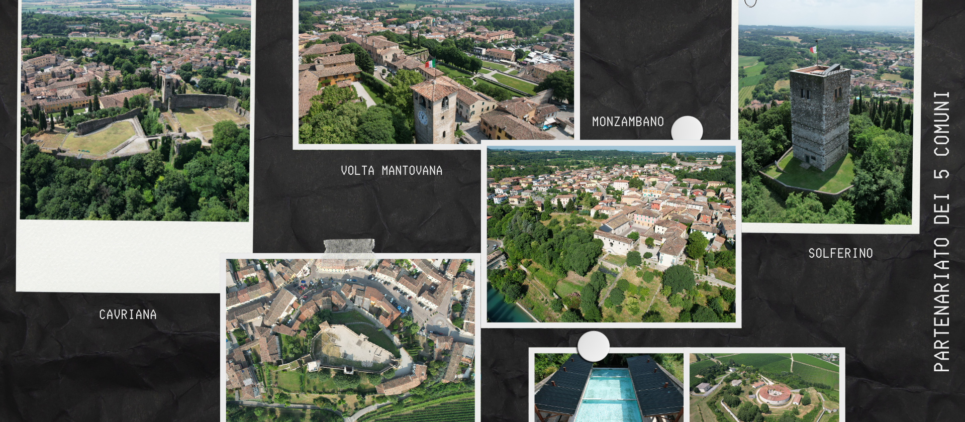 Black Photo Collage motivational Quote Desktop Wallpaper